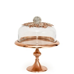 Rose gold cake plate hotsell